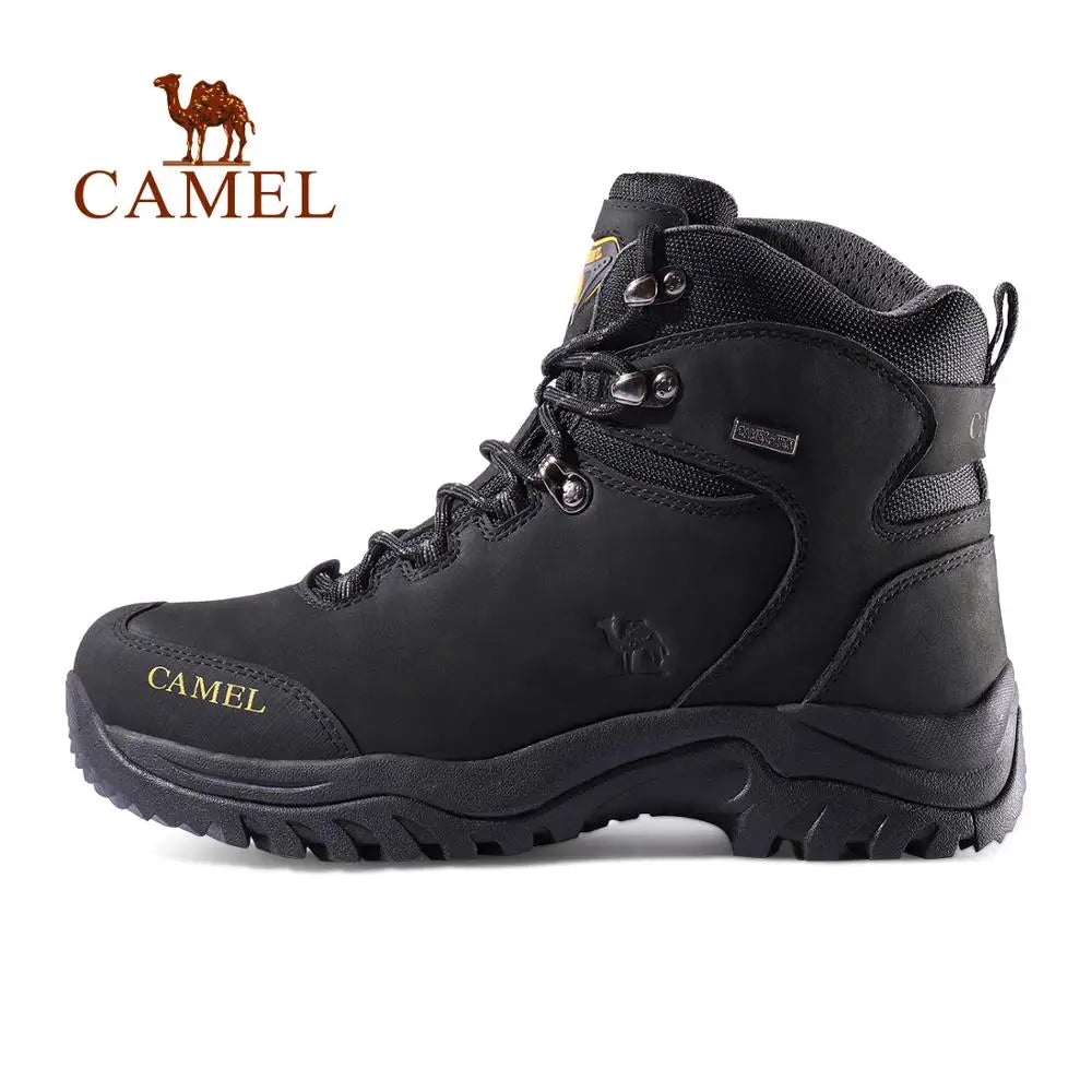 GOLDEN CAMEL Waterproof Hiking Shoes Men and Women Outdoor Anti-Slip Climbing Trekking Shoes for Men 2023 Leather Hiking Boots