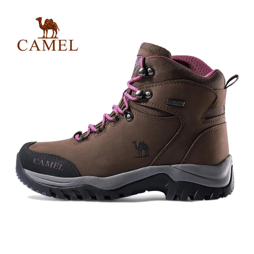GOLDEN CAMEL Waterproof Hiking Shoes Men and Women Outdoor Anti-Slip Climbing Trekking Shoes for Men 2023 Leather Hiking Boots