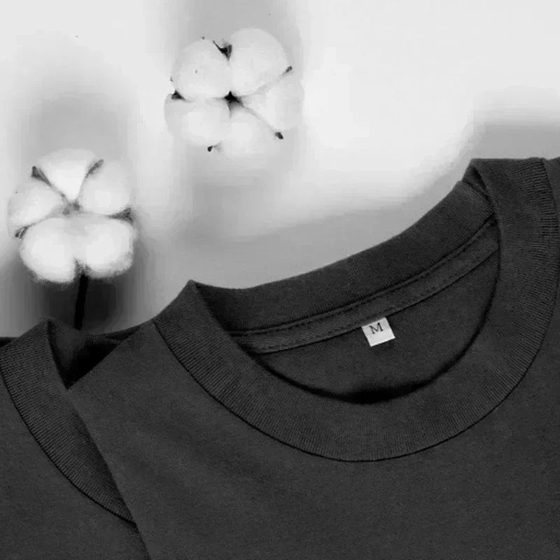 Male T Shirt Vintage Muscle Car Printed Men T-Shirt Cool Tops Men's Clothing Hipster Streetwear