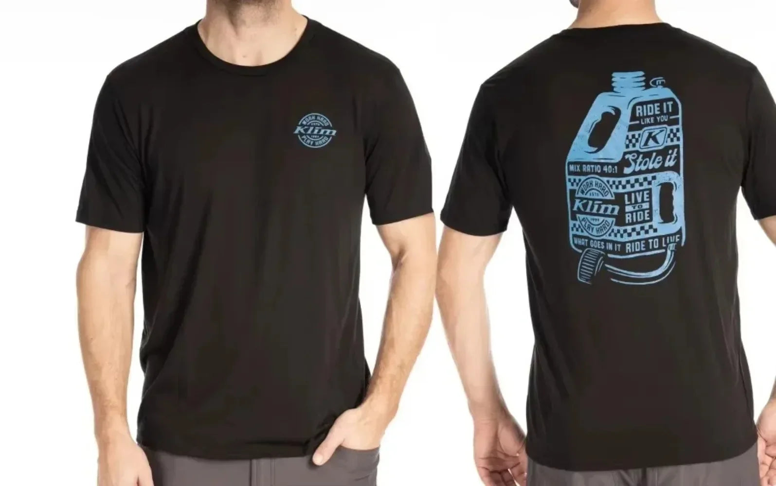 2025 Men T Shirt Casual Logo T-shirt Graphic Oversized Sports Tops Breathable Comfortable  Klim  Streetwear S-3XL Cool Tee