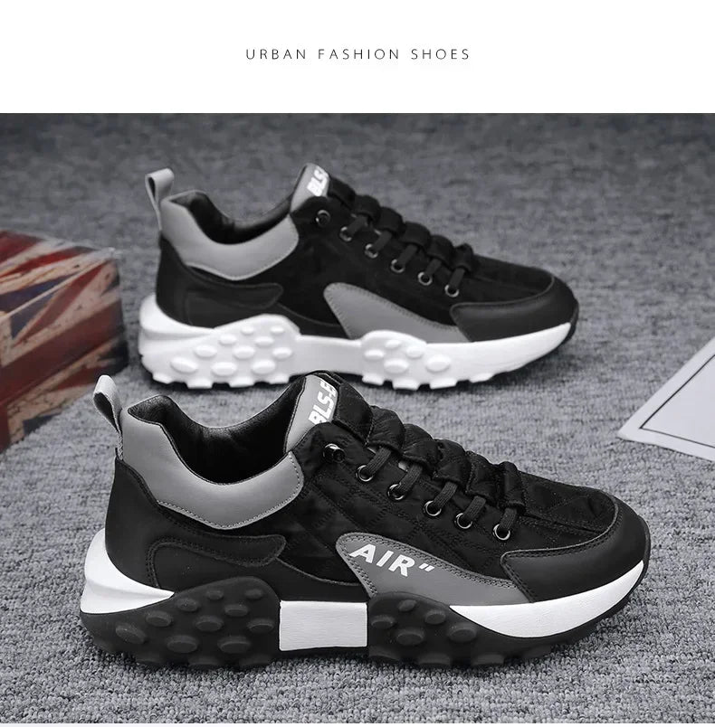2025Men Shoes Platform Male Sneakers New Vulcanized Shoes for Men Casual Running Shoes Large Size 45 46 Hot Sapatos Masculinos