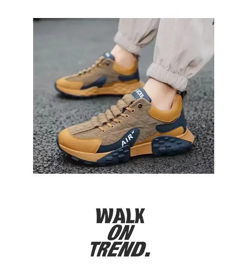 2025Men Shoes Platform Male Sneakers New Vulcanized Shoes for Men Casual Running Shoes Large Size 45 46 Hot Sapatos Masculinos