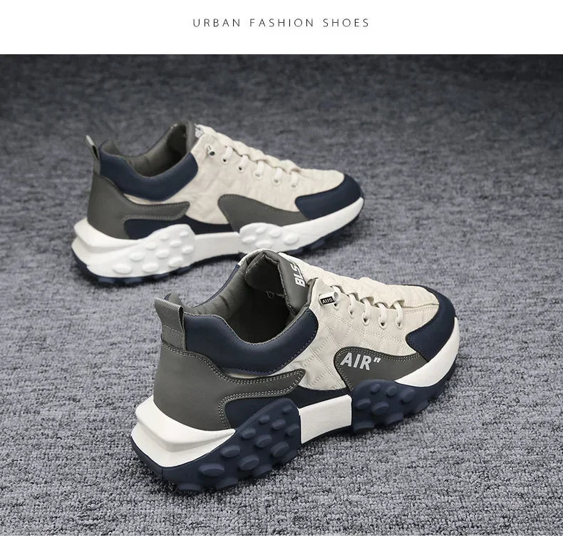 2025Men Shoes Platform Male Sneakers New Vulcanized Shoes for Men Casual Running Shoes Large Size 45 46 Hot Sapatos Masculinos