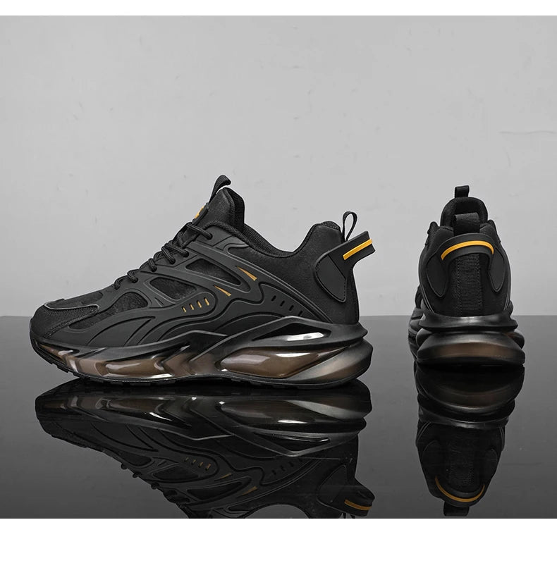 Men Shoes 2025 Casual Walk Air Cushion Marathon Breathable Lightweight Women's Comfortable Athletic Nonskid Sneakers