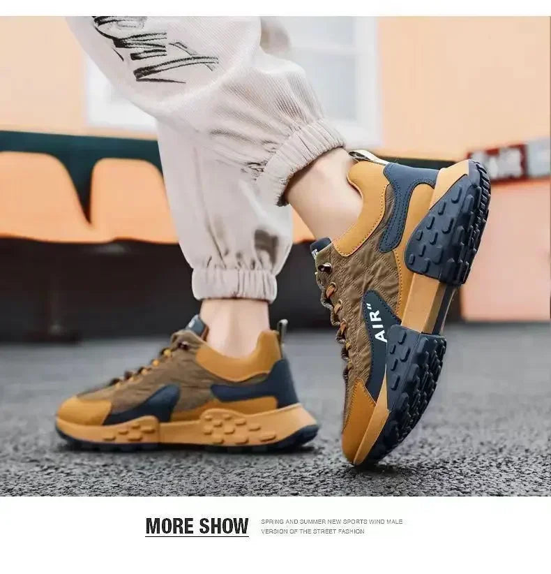 2025Men Shoes Platform Male Sneakers New Vulcanized Shoes for Men Casual Running Shoes Large Size 45 46 Hot Sapatos Masculinos